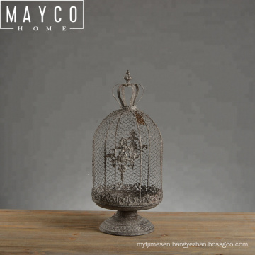 Mayco Wholesale Decorative Wire Iron Bird Cages for Garden